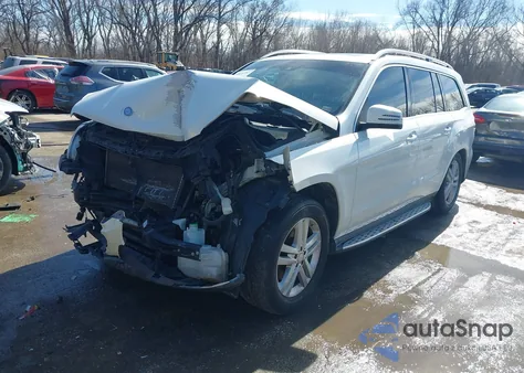 2015 Mercedes-Benz Gl 450 4Matic из США, поврежденный, VIN 4JGDF6EE9FA524494